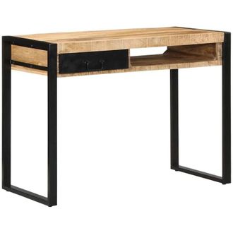 vidaXL Escritorio 100x50x75 Cm Madera Maciza Mango Vidaxl