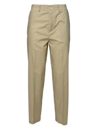 SOLOTRE tapered trousers - Neutrals