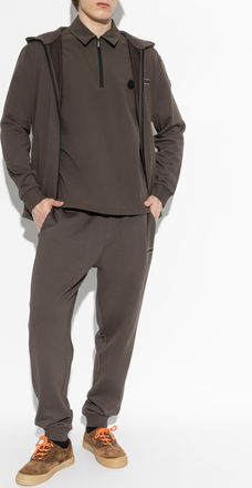 Moncler Hoodie, Mens, Brown