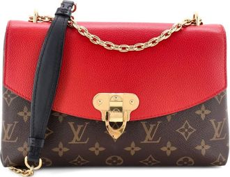 Louis Vuitton Saint Placide Handbag Monogram Canvas and Leather shoulder bag - Marrone