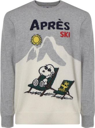MC2 Saint Barth Jersey Heron con cuello redondo - Knitwear - Hombre - Gris - XL
