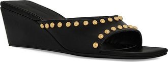 Rebecca Minkoff Leather Wedge Sandal