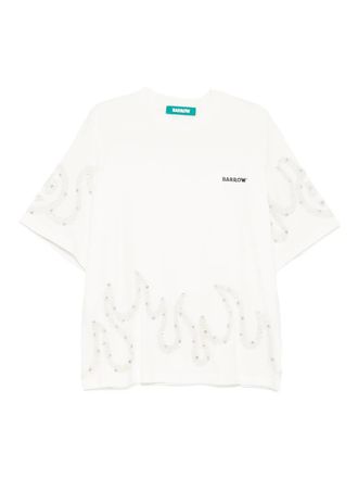 Barrow embellished T-shirt - White