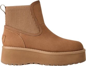 UGG Cityfunc Chelsea Boot - Dames - Chelseaboots - Beige - 40 EU - Su&egrave;de - Schoenen
