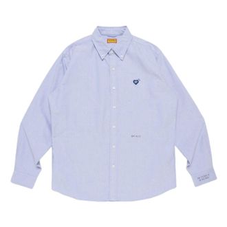 Human Made Oxford BD Shirt Blue HM32SH00-BLU