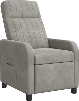 vidaXL Recliner Gris Claro Pwnedbylord666ywh Vidaxl