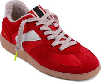 Shushop Sylvia Sneaker in Red Suede at Nordstrom, Size 10