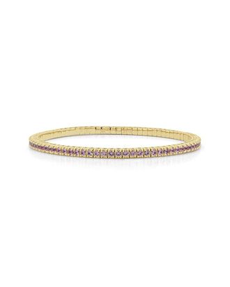 Sabrina Designs 14K 3.16 Ct. Tw. Pink Sapphire Stretch Bracelet
