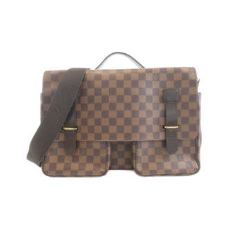 Louis Vuitton Ebene Coated Canvas Shoulder Bag (Pre-Owned)