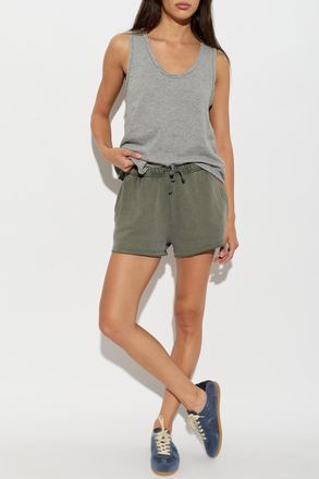American Vintage Top With Raw Finish, Womens, Grey