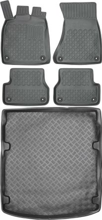 OEM Juego De Alfombrillas Para Coche Y Maletero Para Audi A6 C7 Sed&aacute;n (2011-2018)