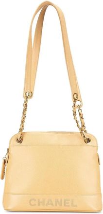 Chanel Hobo Bags - 1996-1997 Caviar Shoulder Bag - Gr. unisize - in Gelb - für Damen