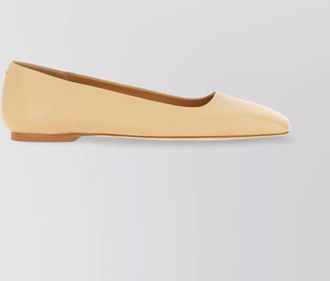 Aeyde square toe flat sole ballerina