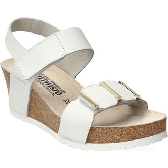 Mephisto Leonore Ankle Strap Sandal in White at Nordstrom, Size 10