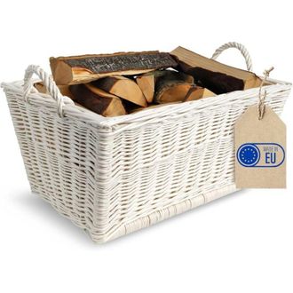 Creative Home Wicker Firewood Log Basket 47 x 33 x 30 cm