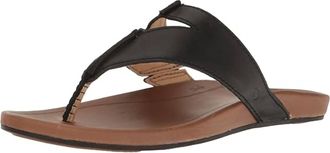 Olukai Womens Lala Sandal In Black/tan