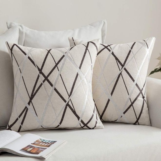 Miulee Weihnachten Kissenbezug Dekorative Chenille Geometrisch Moderne Dekokissen Kissenbezüge Kissenhülle Zierkissen Sofakissen Für Sofa Wohnzimmer Schlafzi ab 19,99 €