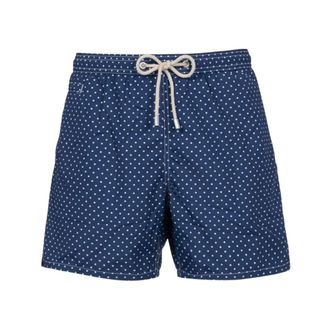 MC2 Saint Barth Beachwear, male, Blue, Size: 2XL Lighting Micro Stretch Ultralight Stretch Swimsuit