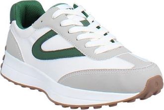 Tretorn Match Jogger Sneaker in White/Green at Nordstrom, Size 12