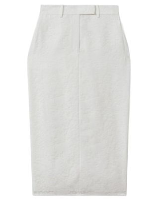 Reiss Denva Burnout Skirt