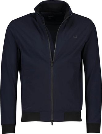 UBR Donkerblauwe Rits Jas - Heren - Zomerjassen - Blauw - XL - Nylon - Jassen