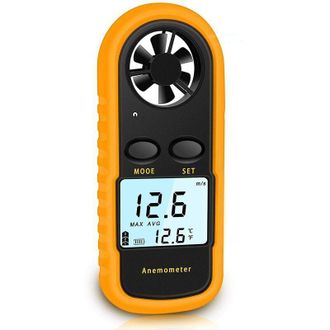 OEM Anemometro Portatile, Anemometro Digitale Ad Alta Precisione (&plusmn;5%) Con Retroilluminazione Lcd, Anemometro Portatile Per Uso Esterno, Havc, Droni