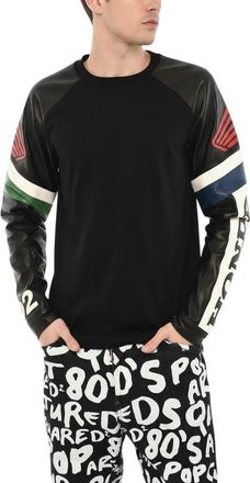 Dsquared2 Black Crew Neck Sweatshirt
