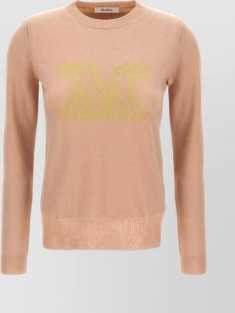 Max Mara crew neck knit sweater