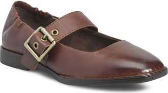 B&oslash;rn Millie Leather Mary Jane in Brown Leather at Nordstrom, Size 6.5