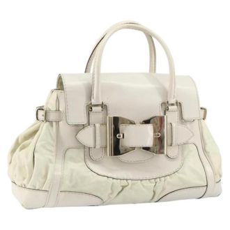 Gucci Pre-owned Handbags, female, White, Size: ONE SIZE Pre-owned Handbag