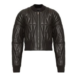 Rick Owens Dames, Jassen, Bruin, Maat: M Wol