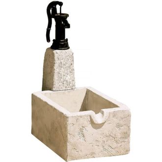 Habitat et Jardin Habitat Et Jardin - Fuente retro - Piedra Reconstituida - 43 X 73 X 95 Cm