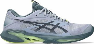 Asics Mens Solution Speed Ff 4 Shoe In Grey Blue/ironclad