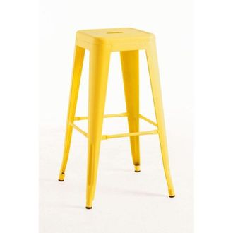 Regalos Miguel Taburetes Altos - Taburete Torix Alto - Amarillo Cuarzo
