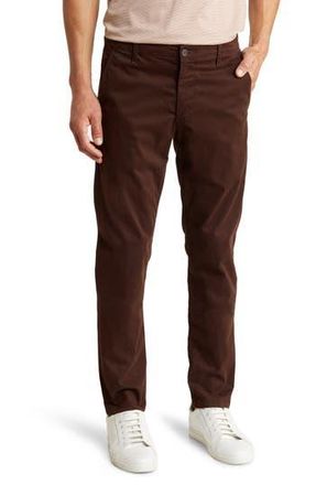 AG - Adriano Goldschmied Marshall Slim Fit Chinos in Raleigh Brown at Nordstrom Rack, Size 33