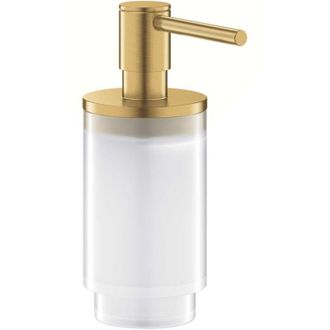 GROHE Dispenser sapone selection spazzolato oro lucido
