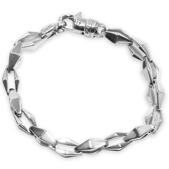 Pompeii3 Mens Designer Round Link 14k Gold (49gram) or Platinum (79gram) 8.5mm Bracelet 8.5