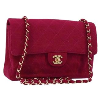 Chanel Pre-owned Shoulder Bags, female, Red, Size: ONE SIZE Pre-owned Vintage Shoulder Bag