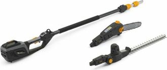 Alpina Multiherramienta Amt 48 Li Kit, Podadora Telesc&oacute;pica De 25 Cm, Accesorio Cortasetos Con Cuchillas De 46 Cm, Para Recortar Y Podar En Alturas, Bater&iacute;a 