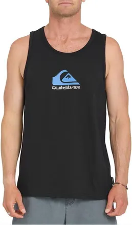 Quiksilver Omni Logo Cotton Tank in Black at Nordstrom, Size Xx-Large