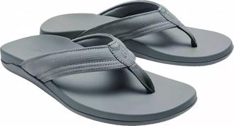 Olukai Mens Maha Sandal In Grey