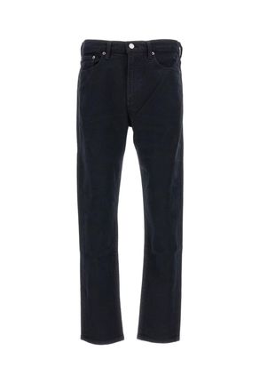 A Gold E Five-Pocket Slim Fit Jeans With Minimalist Design