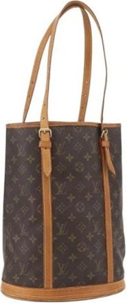 Louis Vuitton Pre-owned Bucket Bags, female, Brown, Size: ONE SIZE Pre-owned Vintage Bucket Bag