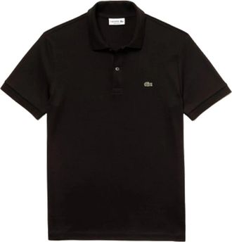 Lacoste Iconische Polo Regular Fit in Diverse Kleuren - Heren - Polos - Zwart - L - Katoen - Tops