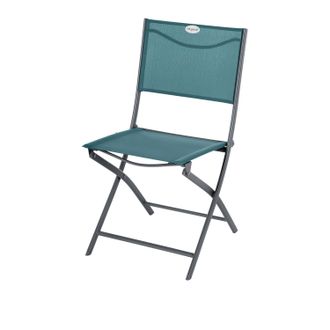 Hesperide Sedia da giardino pieghevole Modula azzurra