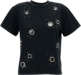 Des_Phemmes Boxy Fit Crew Neck T-Shirt