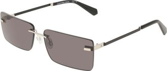 Calvin Klein Jeans CKJ25206S 043 Mens Sunglasses Silver Size 61