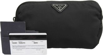 Prada Black Nylon Pouch (Pre-Owned)