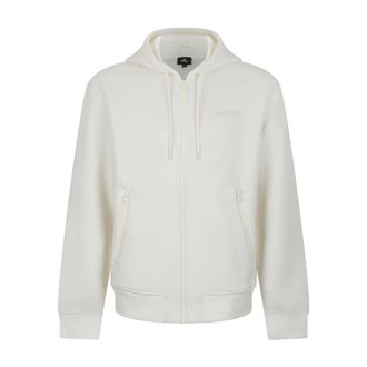 Mackage Zip-throughs, male, Beige, Size: L Cotton Zip-Up Hoodie