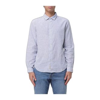 Woolrich Hombre, Camisas, Azul, Talla: XL